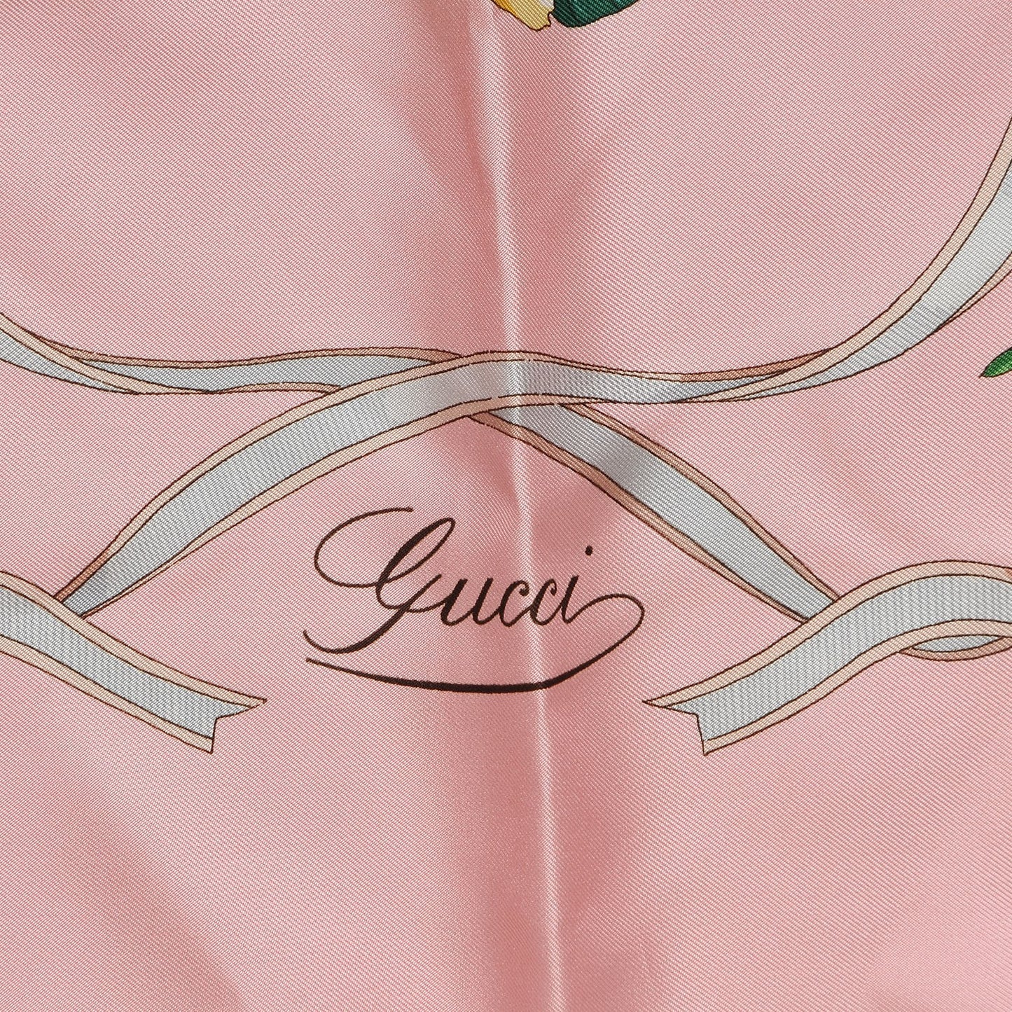 Silk Flora Floral Scarf Pink