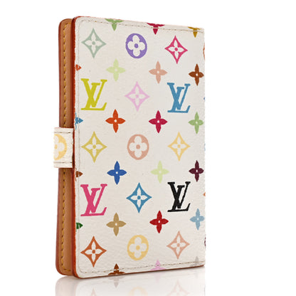 Louis Vuitton Monogram Multicolor Carnet de Bal Mini Agenda Cover White 3 of 6