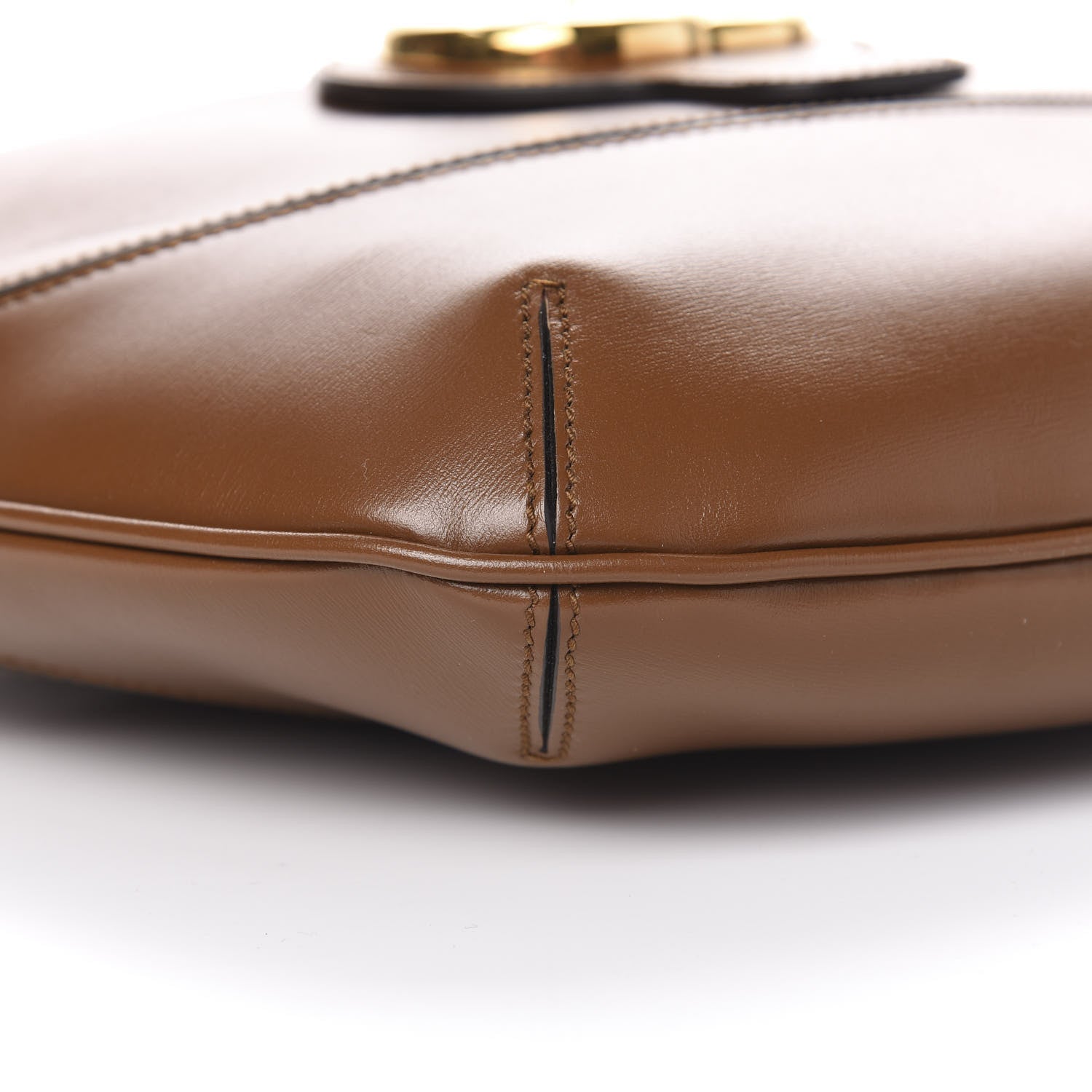 Gucci Boarded Plutone Calfskin Medium Arli Shoulder Bag Nocciola 8 of 10