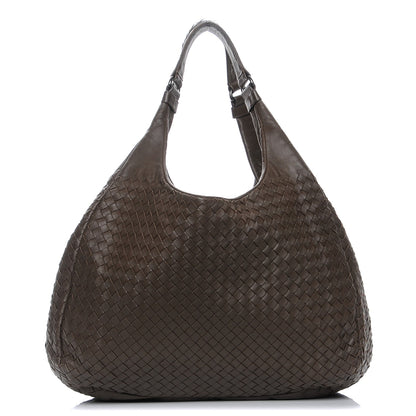 Bottega Veneta Nappa Intrecciato Large Campana Ash Scuro 1 of 8
