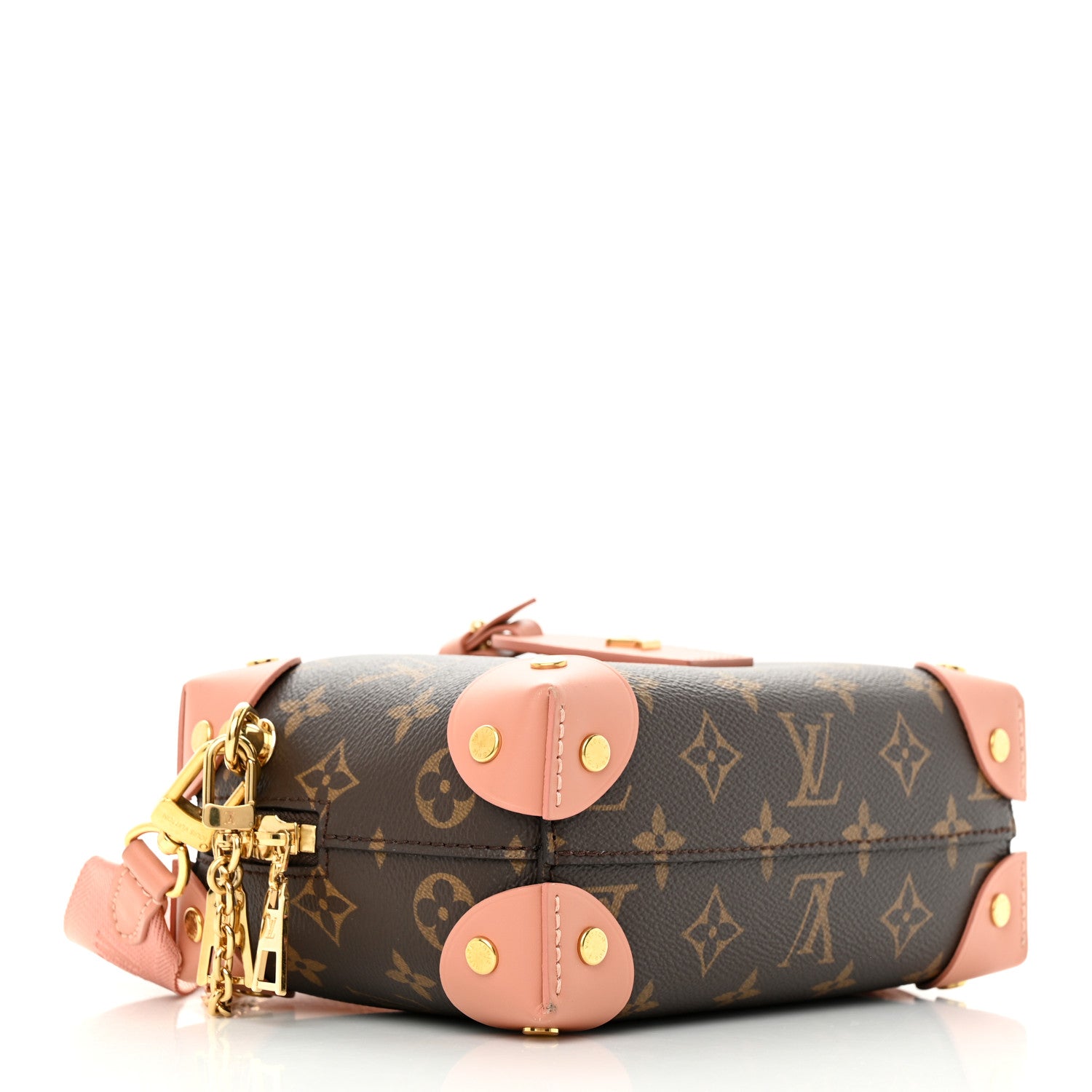 Louis Vuitton Monogram Petite Malle Souple Peach 4 of 11
