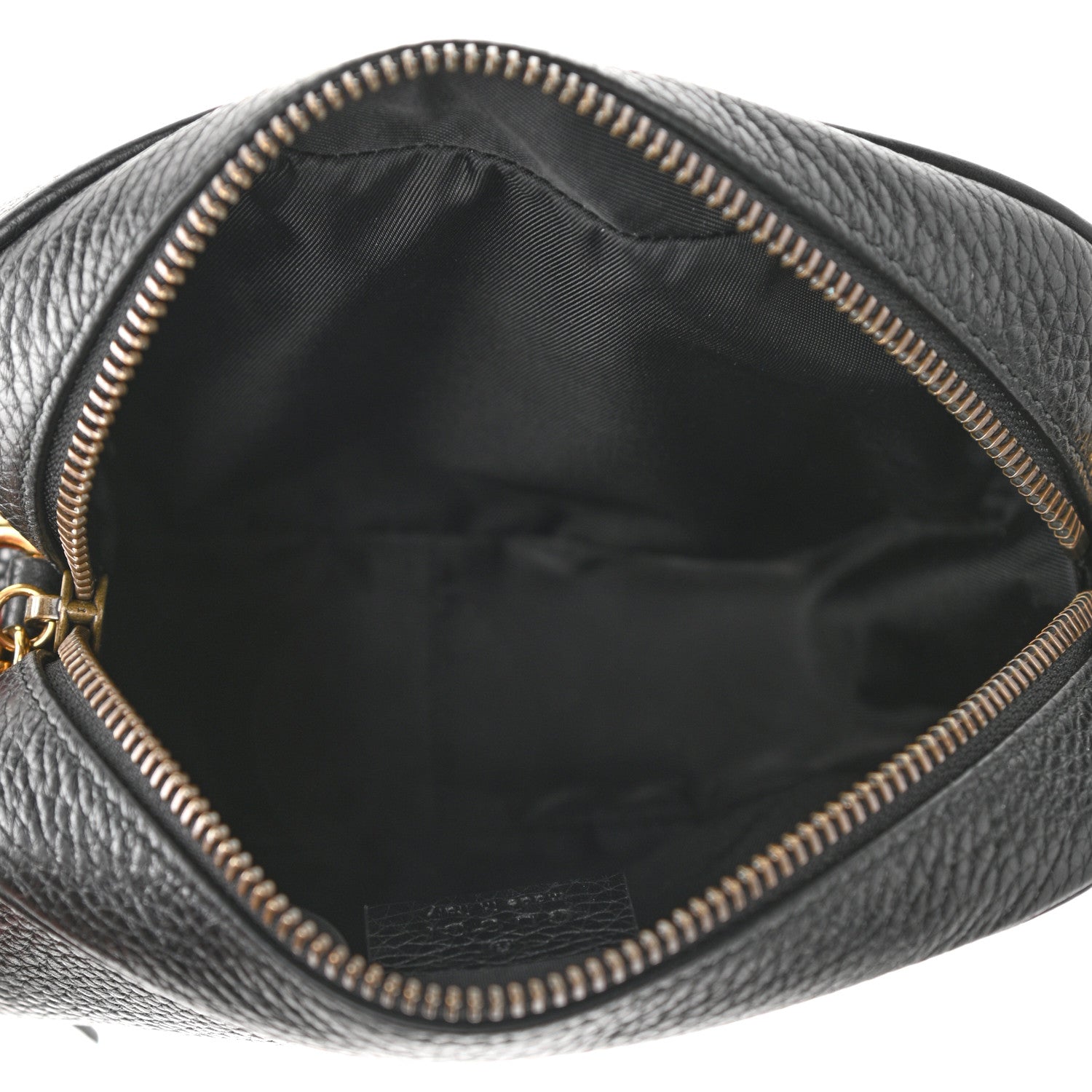Gucci Pebbled Calfskin Mini Soho Disco Bag Black 5 of 11