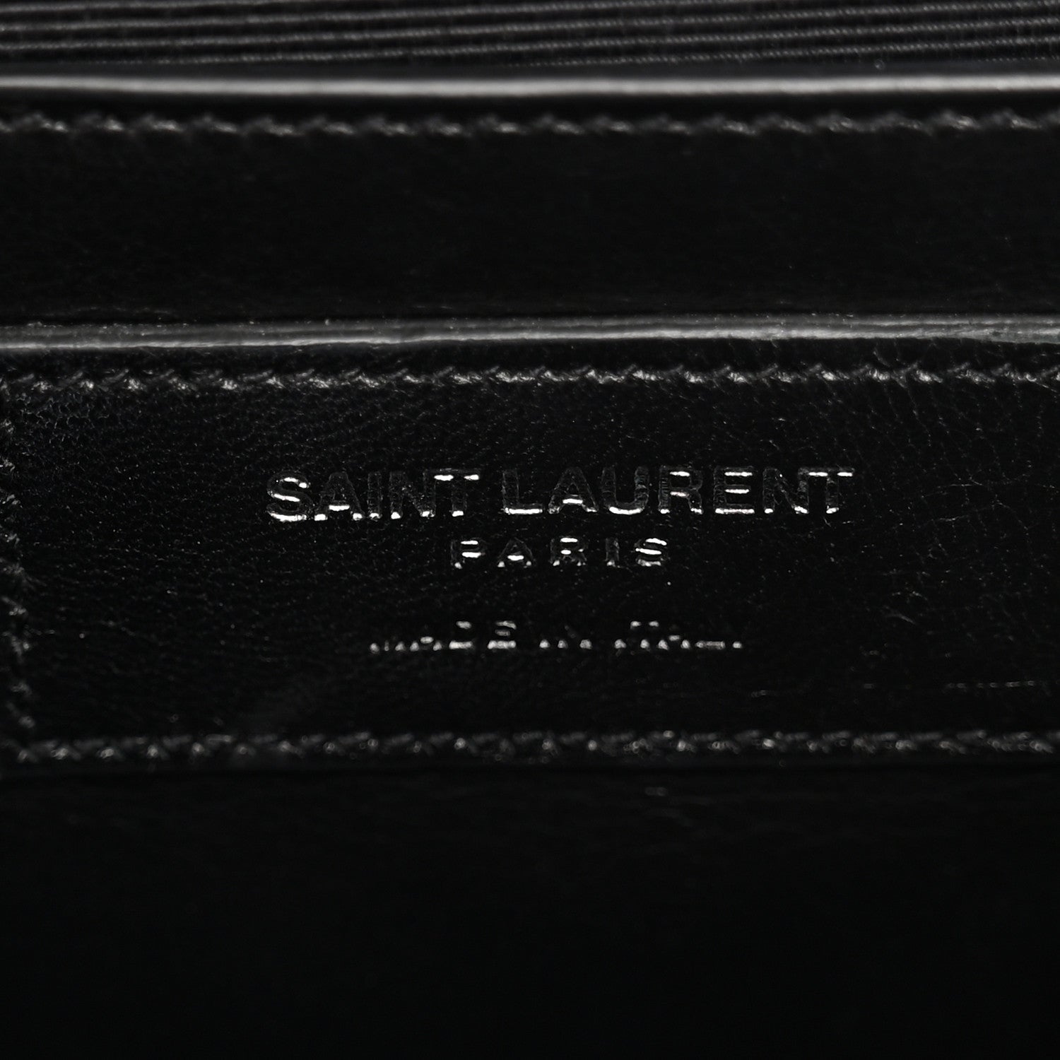 Saint Laurent Calfskin Crocodile Embossed Medium Classic Monogram Kate Tassel Satchel Pink 7 of 12