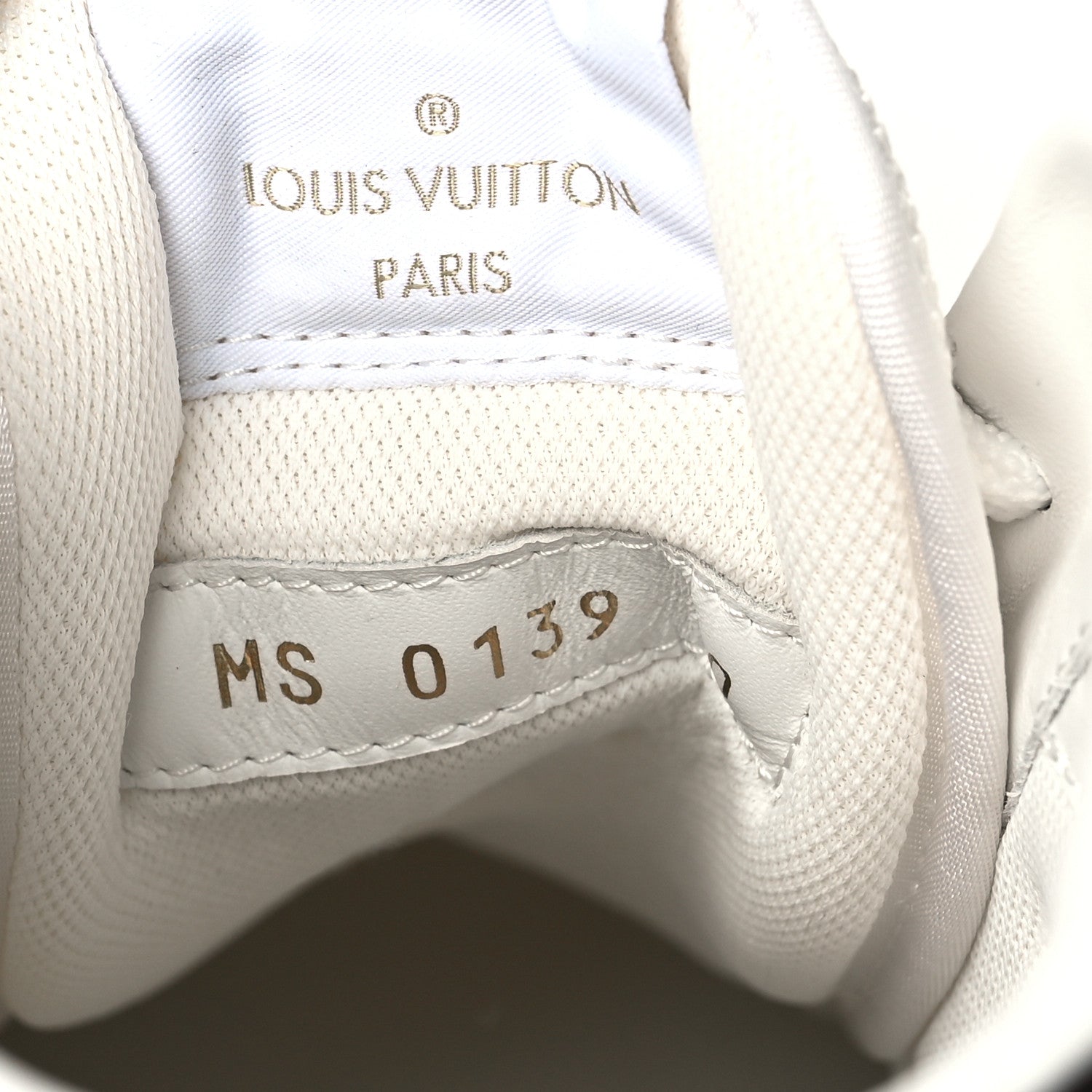 Louis Vuitton Monogram Calfskin Rivoli High Top Sneakers 10 White 8 of 8