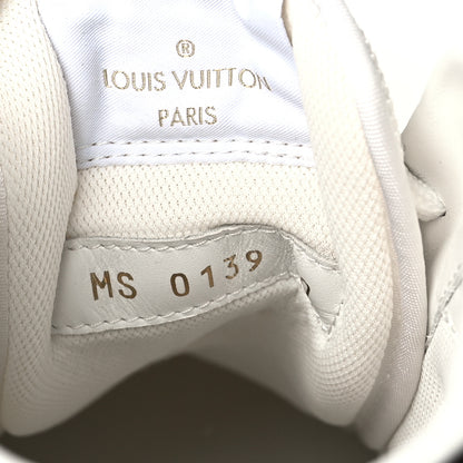 Louis Vuitton Monogram Calfskin Rivoli High Top Sneakers 10 White 8 of 8