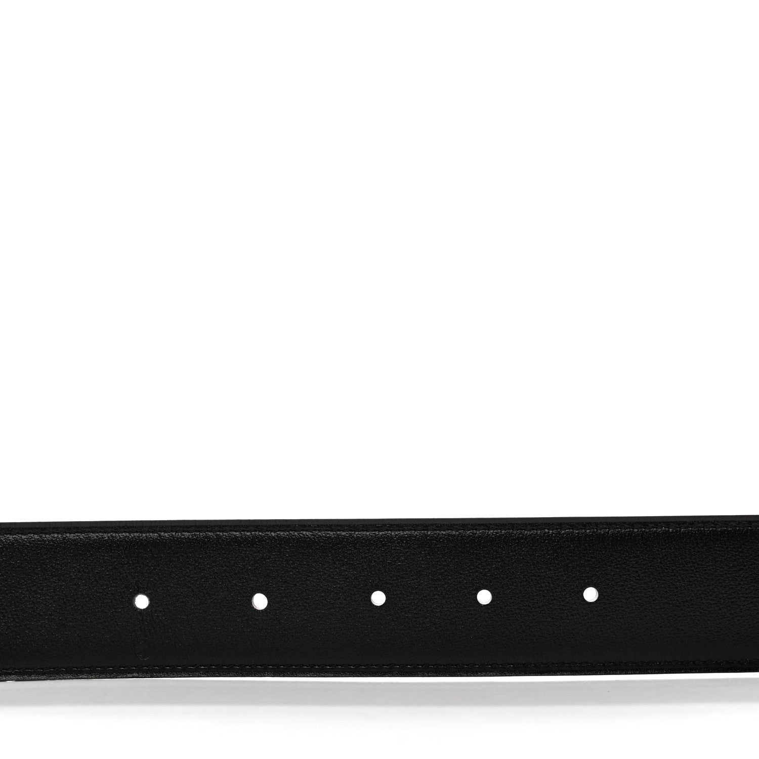 Hermes Chamonix 135 Togo 38mm H d'Ancre Belt 90 36 Black Gold 4 of 6