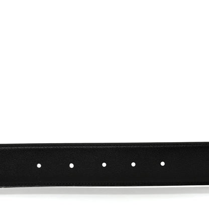 Hermes Chamonix 135 Togo 38mm H d'Ancre Belt 90 36 Black Gold 4 of 6