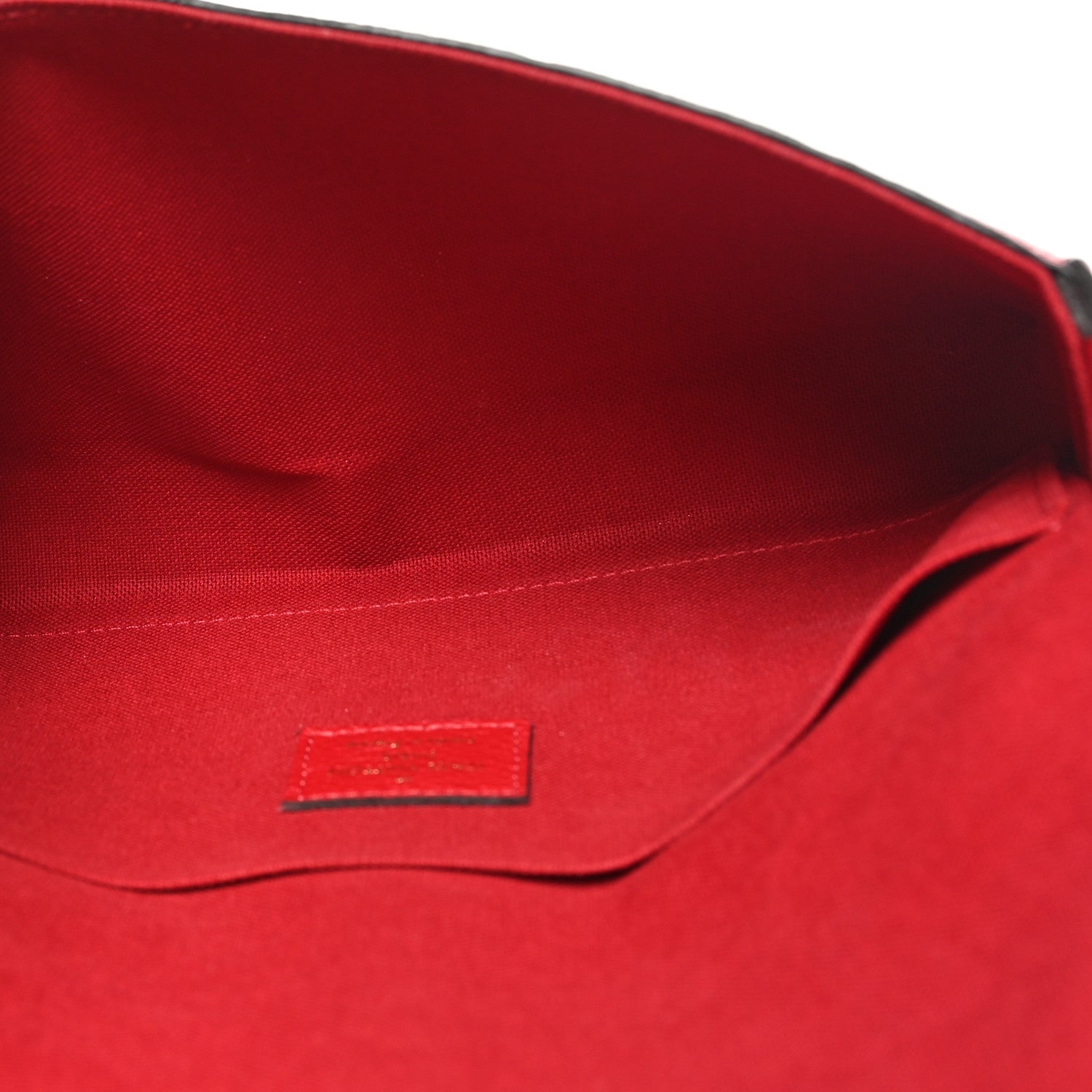 Louis Vuitton Empreinte Pochette Felicie Chain Wallet Scarlet 5 of 9