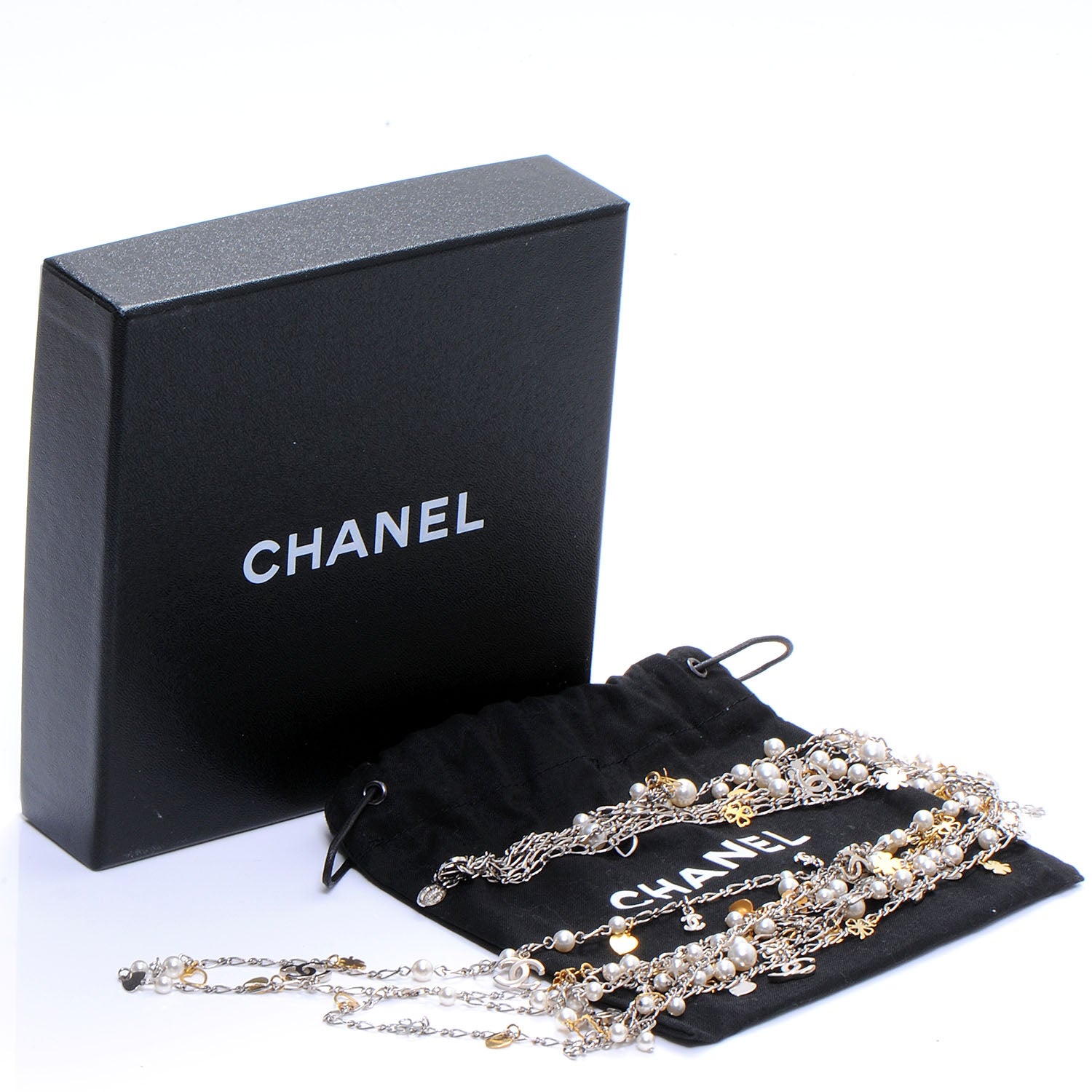 Chanel Multi Chain Lucky Symbols Necklace 6 of 6