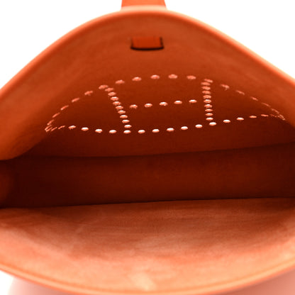 Hermes Epsom Evelyne II PM Orange 5 of 10
