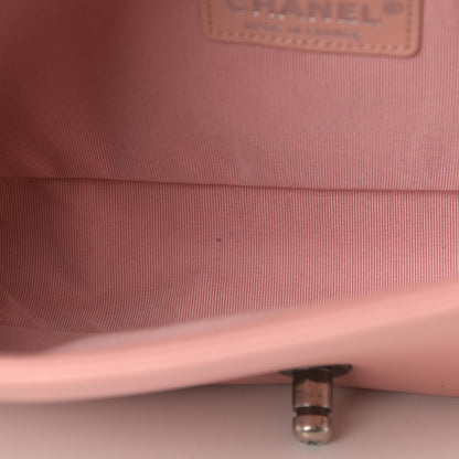 Chanel Lambskin Quilted Medium Boy Flap Light Pink 13 of 15