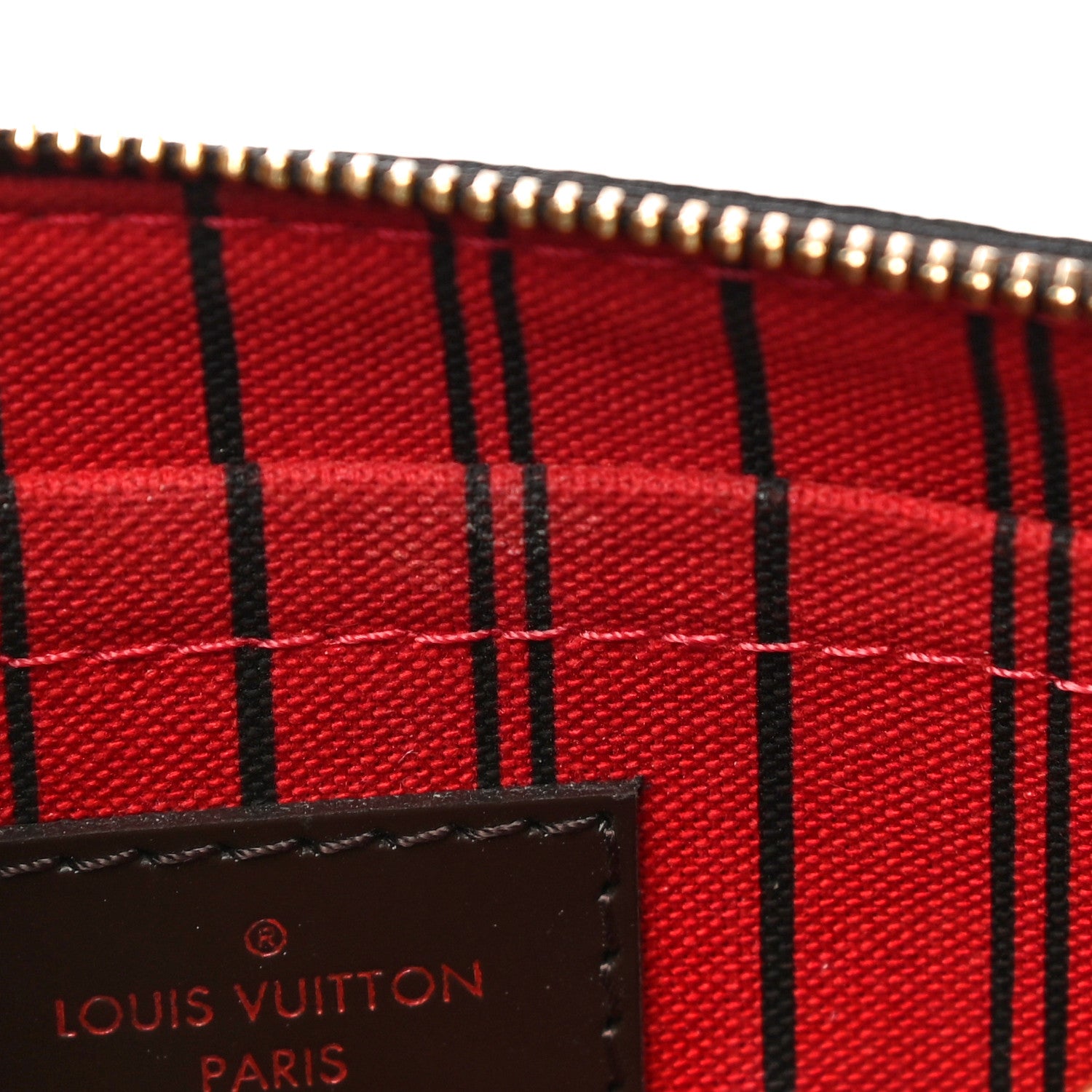 Louis Vuitton Damier Ebene Neverfull PM Pochette 12 of 13