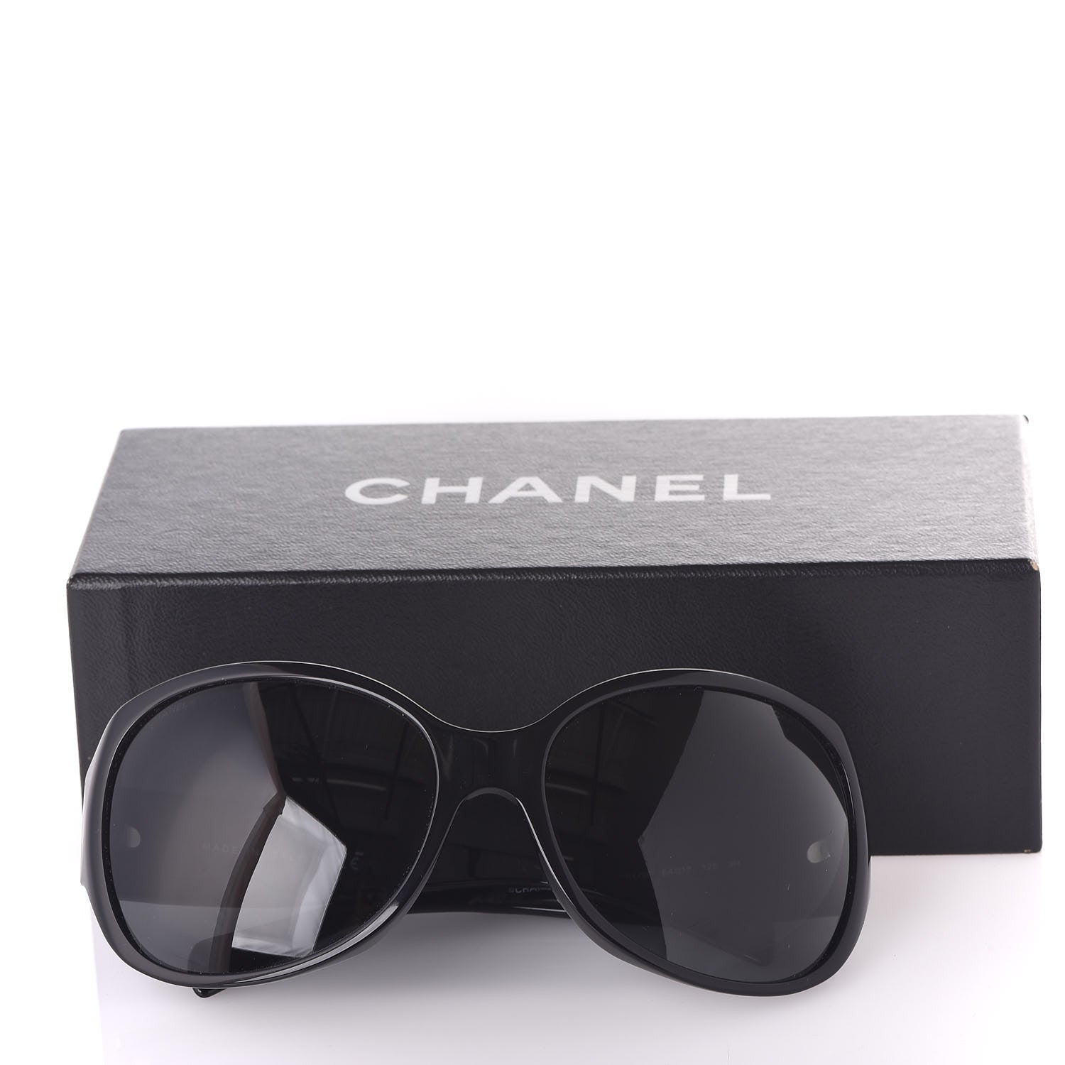 Chanel CC Crystal Sunglasses 5150-B Black 9 of 9
