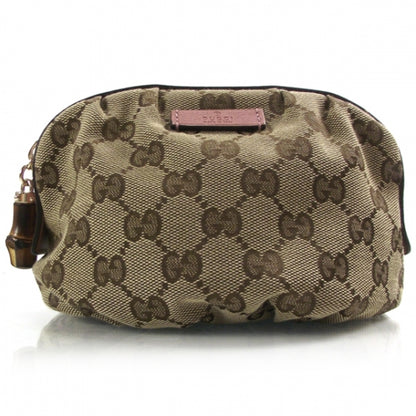 Gucci Monogram Bamboo Cosmetic Case 1 of 10
