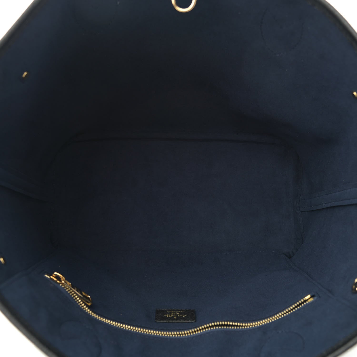 Louis Vuitton Empreinte Monogram Giant Neverfull MM Black 6 of 10