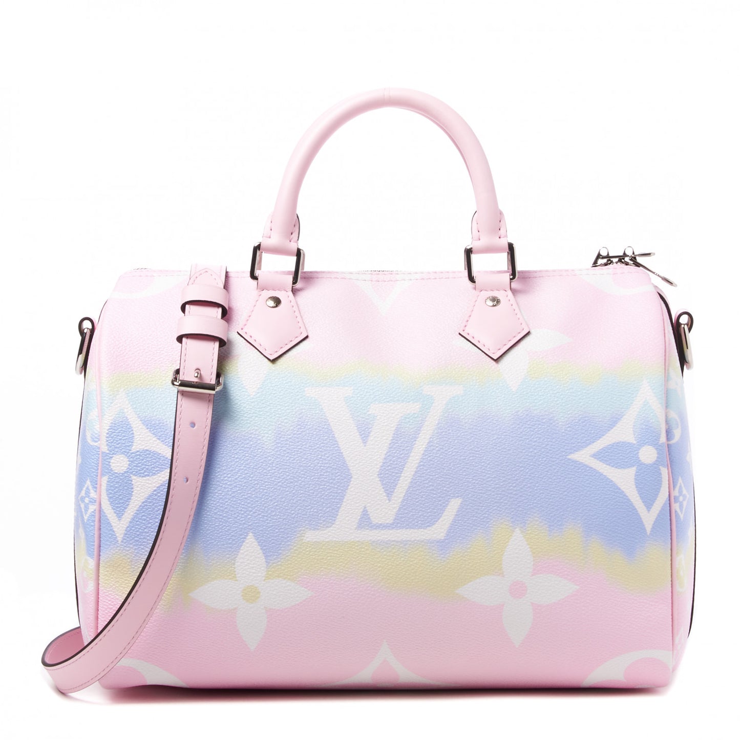 Monogram Escale Speedy Bandouliere 30 Pastel