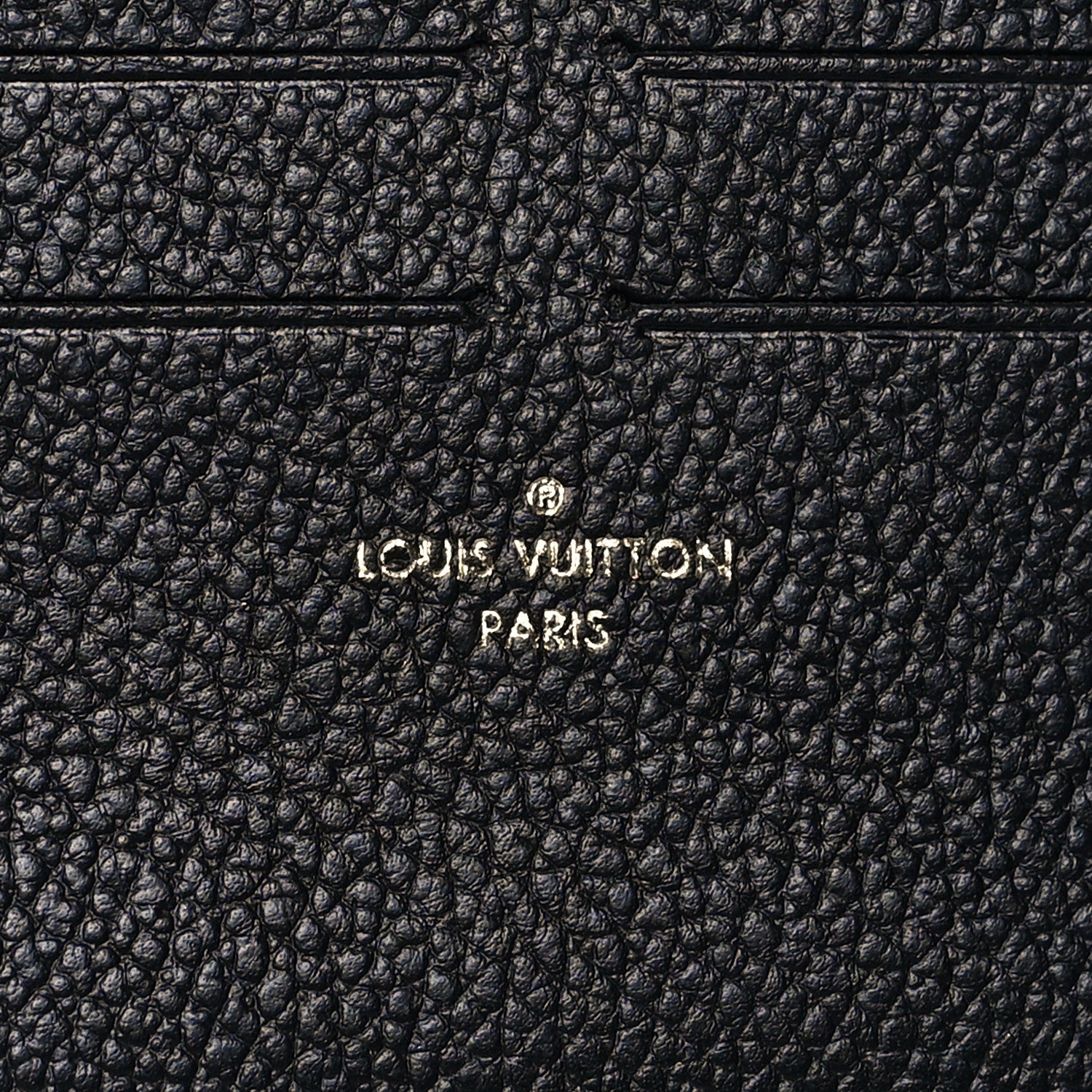 Louis Vuitton Empreinte Pochette Felicie Chain Wallet Black 10 of 13