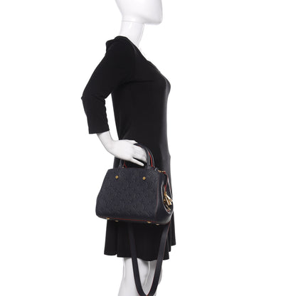 Louis Vuitton Empreinte Montaigne BB Marine Rouge 3 of 9