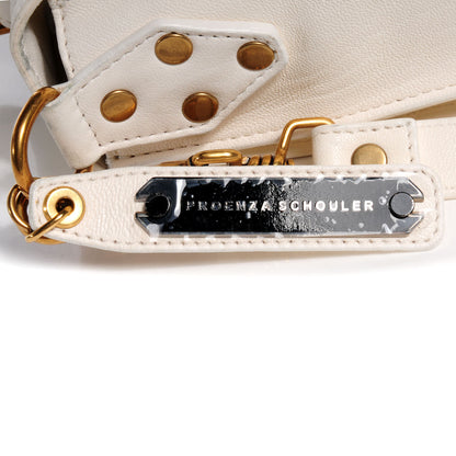 Proenza Schouler Lambskin PS1 Medium Satchel White 13 of 13