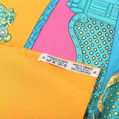 Hermes Silk Tournez Manege Scarf 90 5 of 5