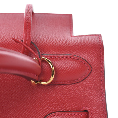 Hermes Epsom Kelly Sellier 28 Rouge Casaque 24 of 33