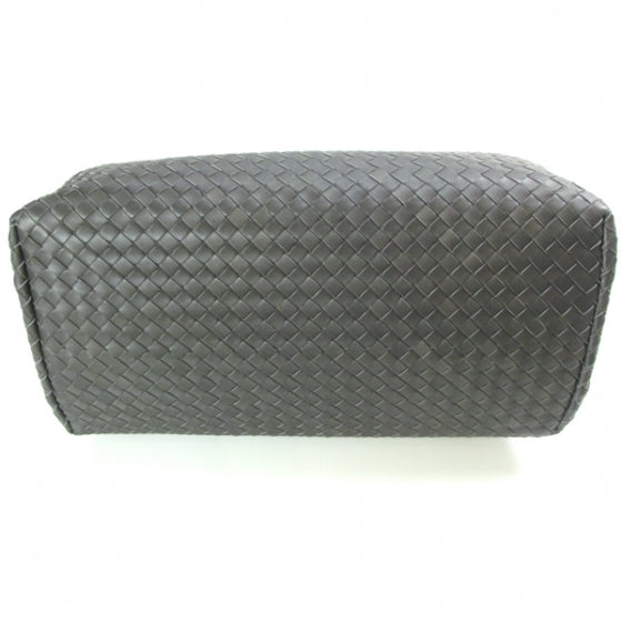 Nappa Intrecciato Roma Tote Ferro Gray
