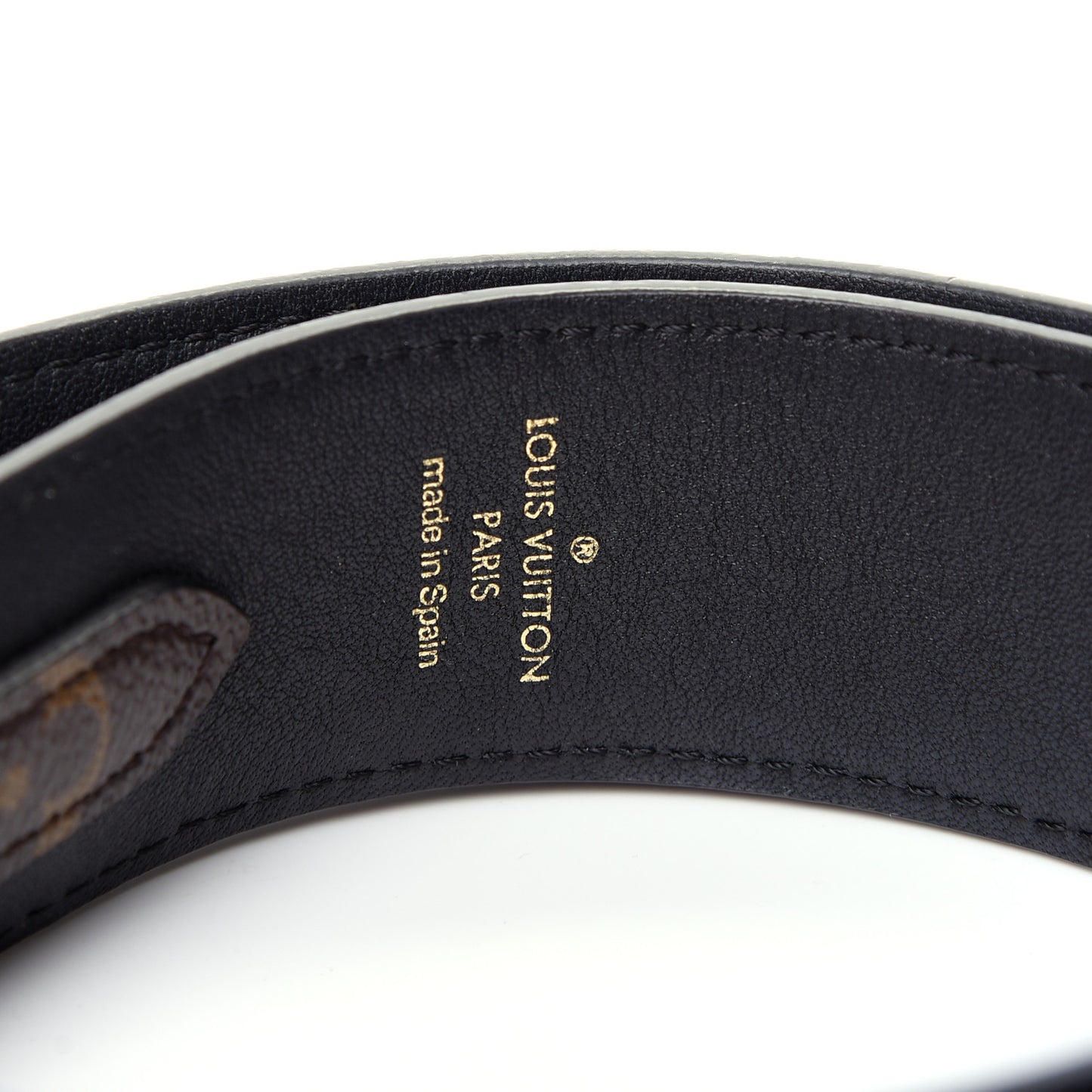 Monogram Bandouliere Shoulder Strap Black