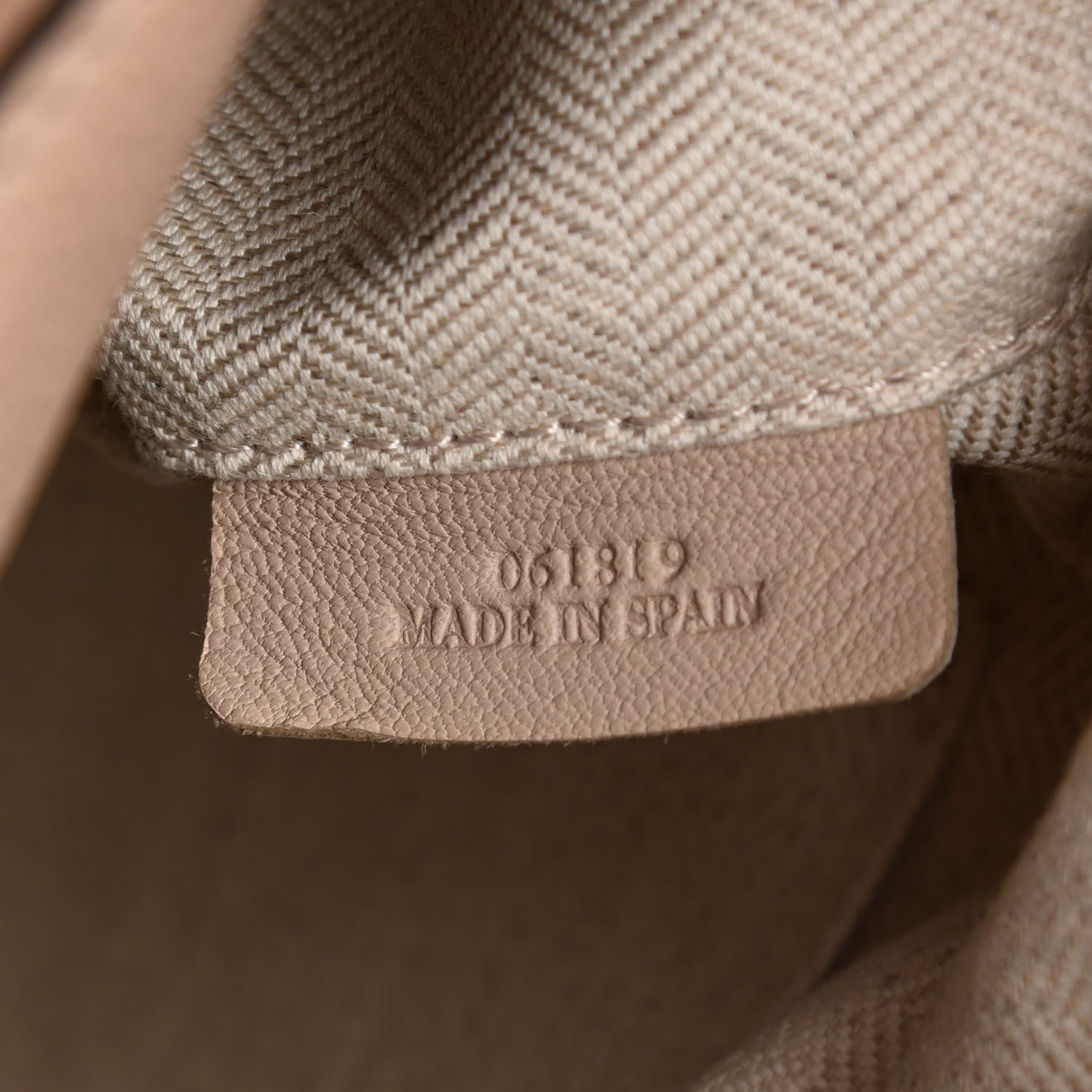 Loewe Grained Calfskin Small Puzzle Bag Sand Mink 7 of 9