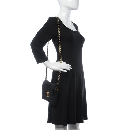 Prada Nylon Tessuto Impuntu Quilted Flap Black 2 of 10