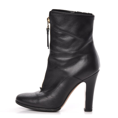 Valentino Garavani Calfskin Rebelle Boots 37 Black 1 of 12