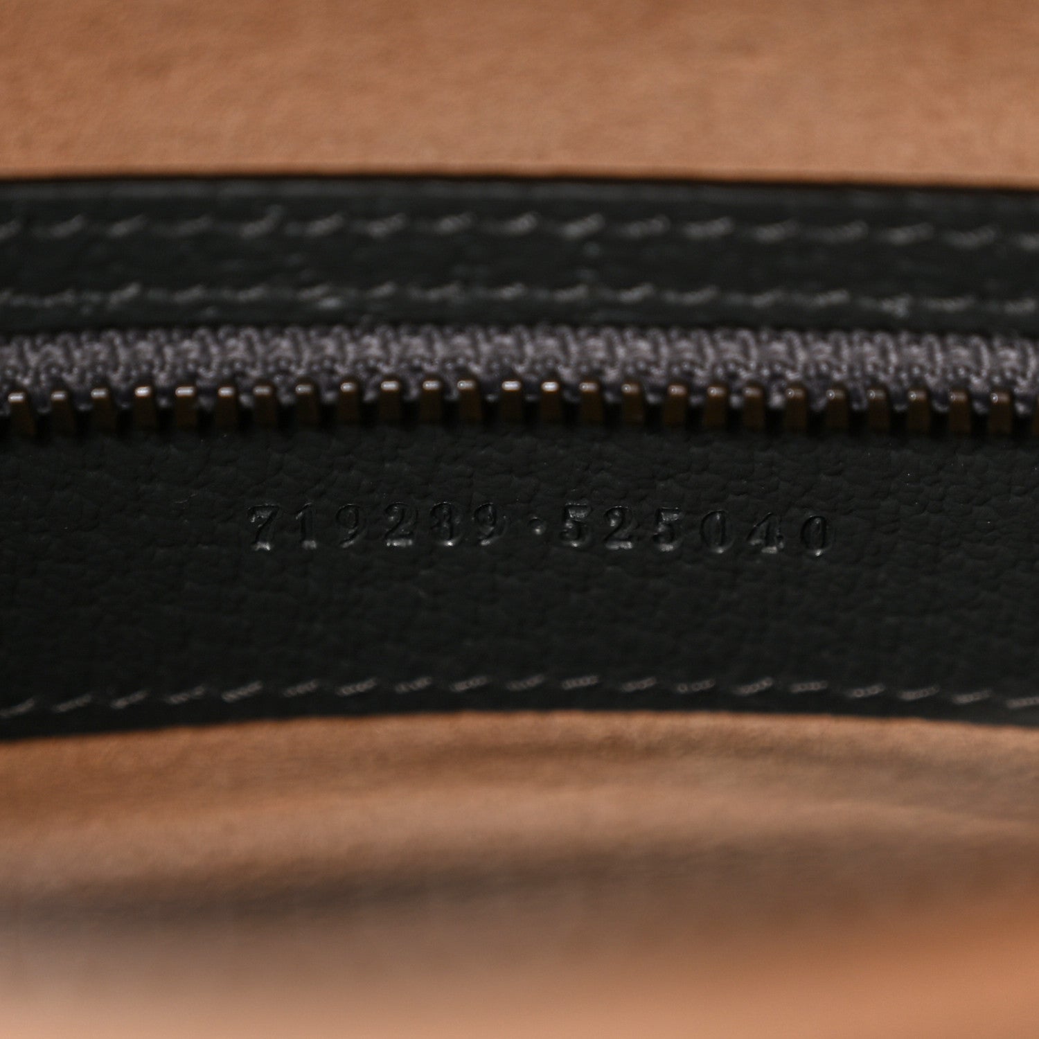 Gucci Textured Dollar Calfskin Web Studded Maxi Diana Tote Bag Graphite Grey 7 of 11