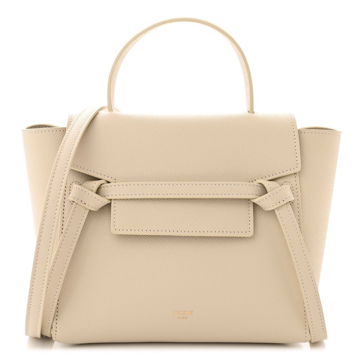 Grained Calfskin Nano Belt Bag Pampa