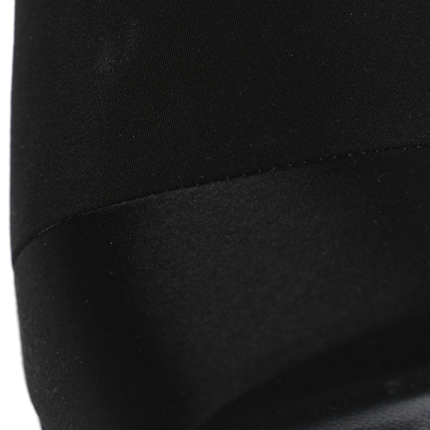 Saint Laurent Crepe Satin Boogie 110 Mule Sandals 39 Black 11 of 11