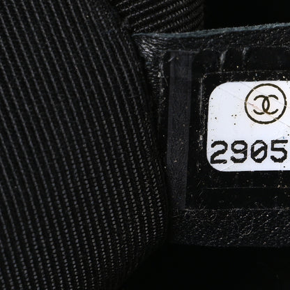 Chanel Lambskin Quilted Medium Chain Around Boy Flap Black 6 of 9
