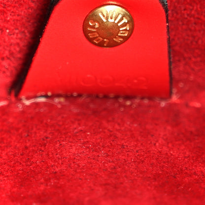 Louis Vuitton Epi Soufflot Castillan Red 8 of 13