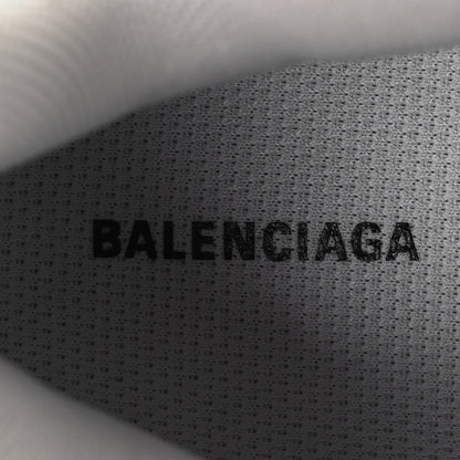 Balenciaga Technical Fabric Allover Logo Womens Triple S Sneakers 39 White Black 9 of 10