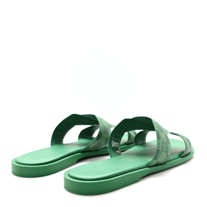 Louis Vuitton Damier Calfskin Mens LV Oasis Mules 12 Green 5 of 10