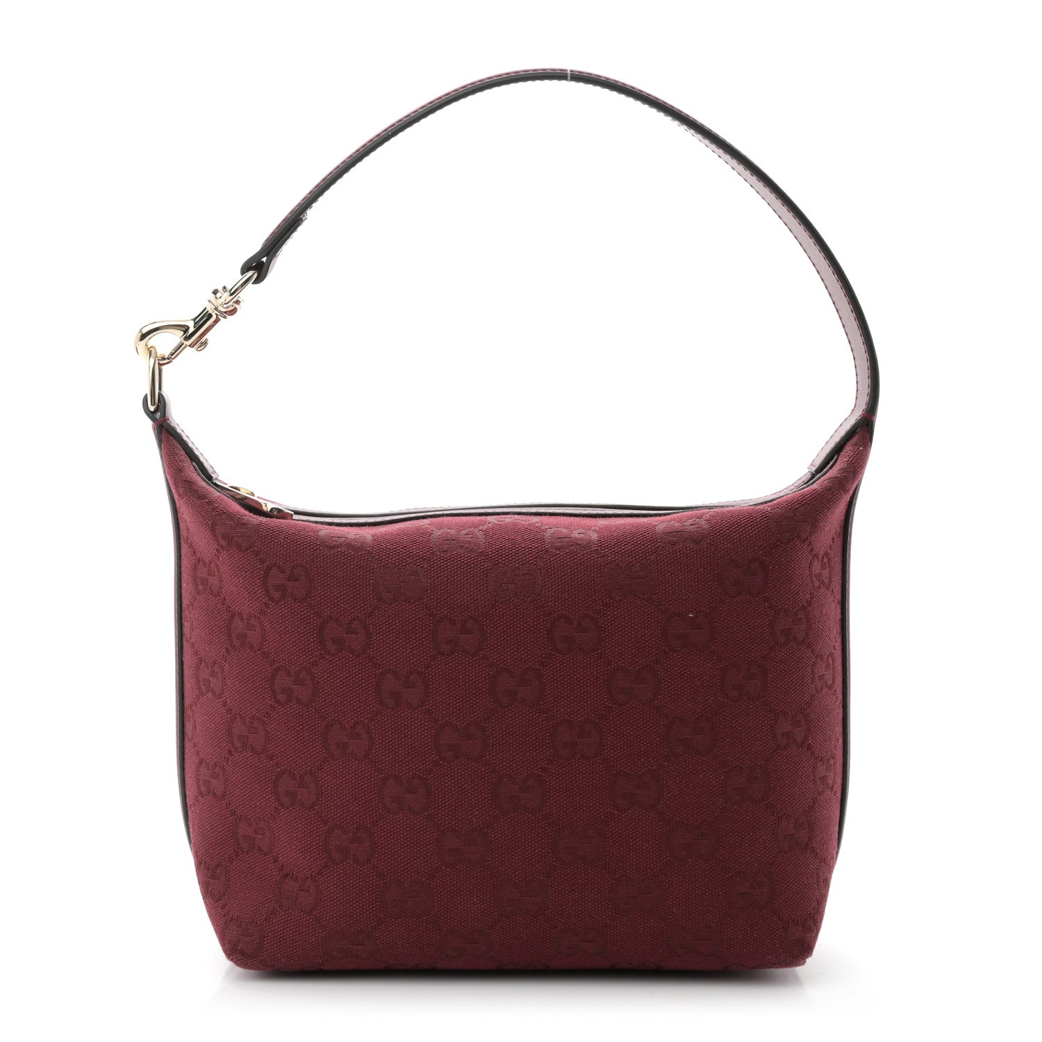 Gucci GG Monogram Mini Hobo Rosso Ancora 1 of 9