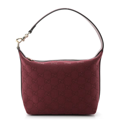 Gucci GG Monogram Mini Hobo Rosso Ancora 1 of 9