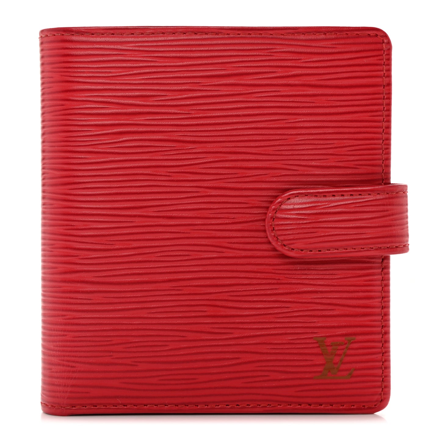 Epi Porte-Billets Compact Wallet Red