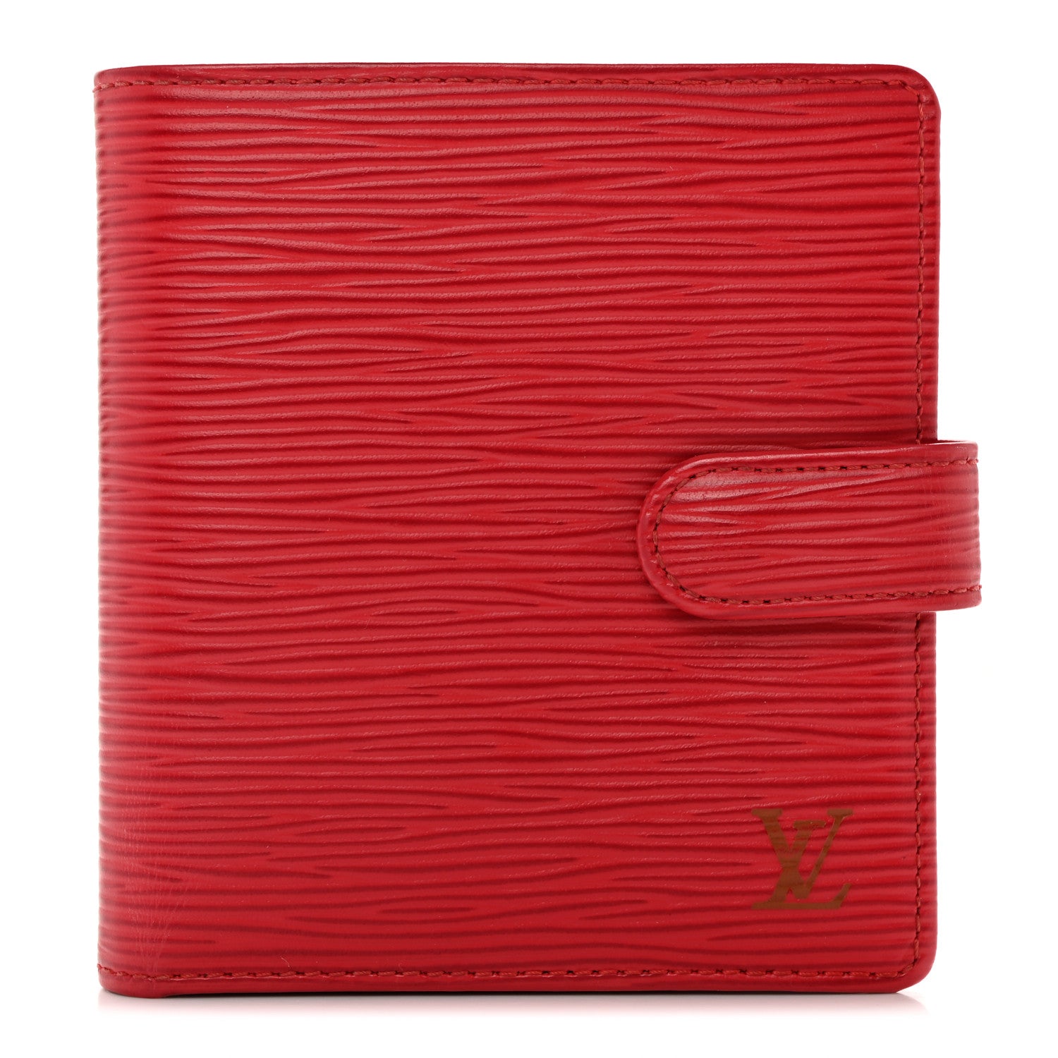 Louis Vuitton Epi Porte-Billets Compact Wallet Red 1 of 10