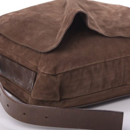 Balenciaga Baby Daim Suede Messenger Bag Brown 6 of 13