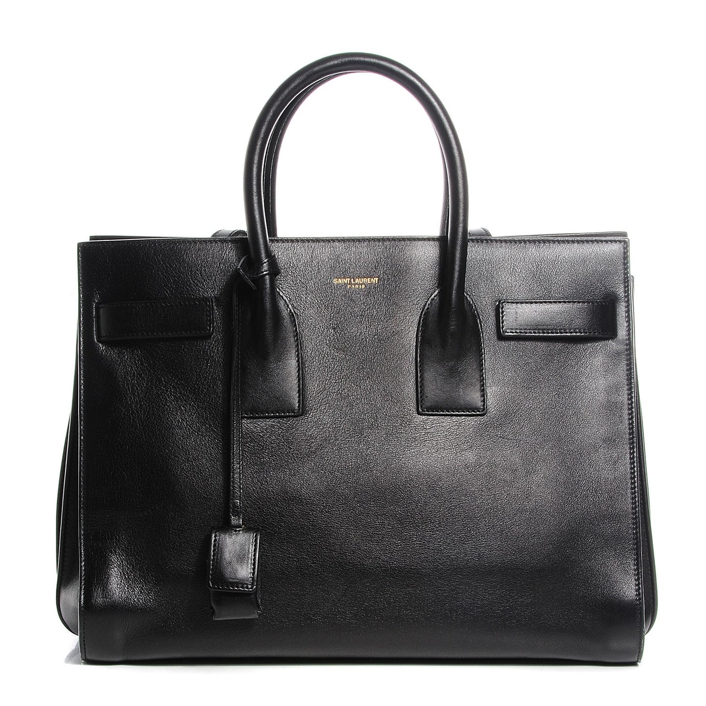 Calfskin Small Sac De Jour Black