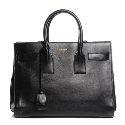 Saint Laurent Calfskin Small Sac De Jour Black 1 of 8