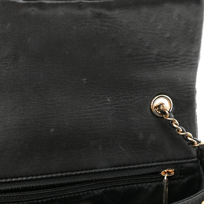 Chanel Lambskin Pearl On Flap Black 11 of 11