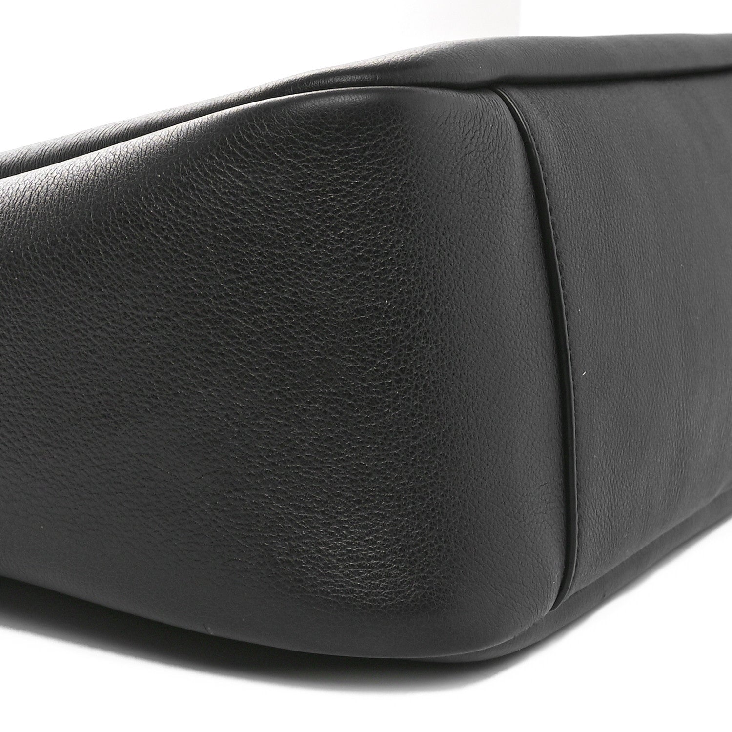 Saint Laurent Smooth Calfskin Large Le 5 A 7 Soft Hobo Black 9 of 11