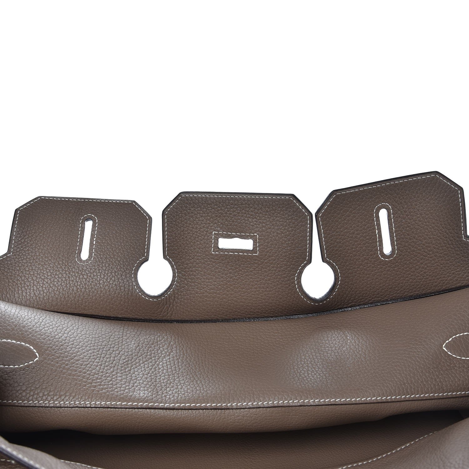 Hermes Taurillon Clemence JPG Birkin 42 Etoupe 8 of 21