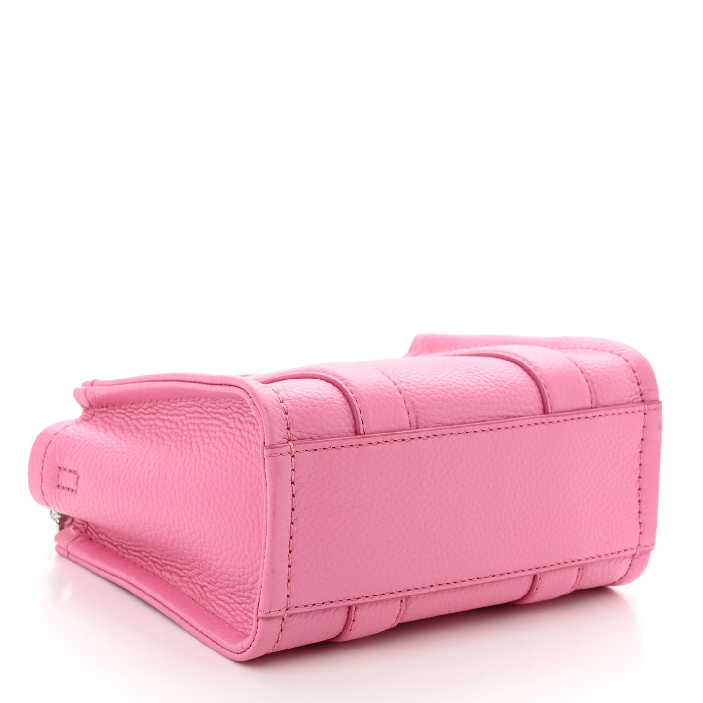 Grained Calfskin Mini The Tote Bag Candy Pink