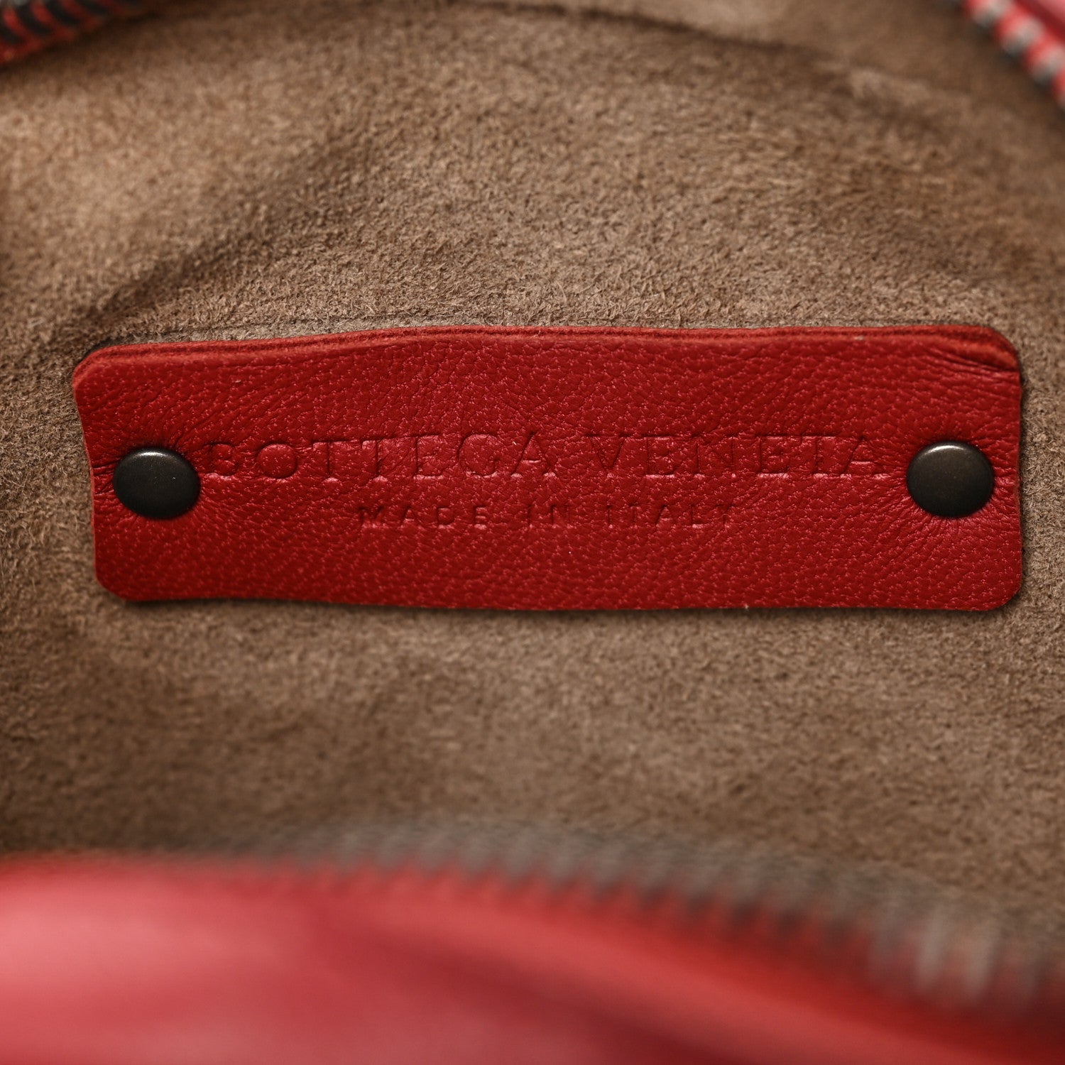 Bottega Veneta Nappa Intrecciato Belt Bag Bright Red 6 of 9