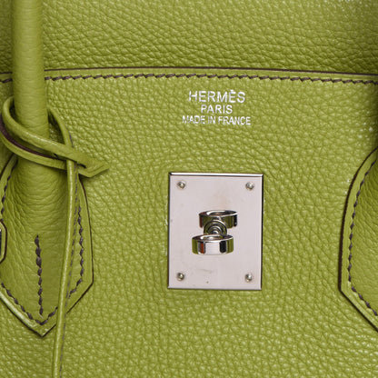 Hermes Togo Birkin 35 Vert Anis 17 of 28